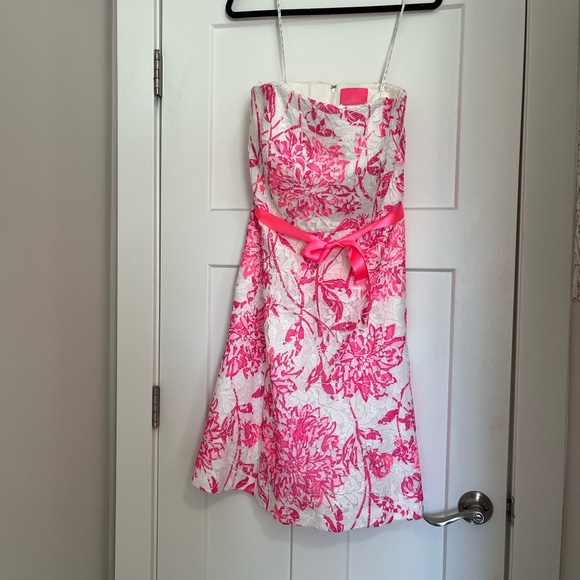 Lilly Pulitzer Sienna Dress Resort White Caliente - Picture 2 of 11
